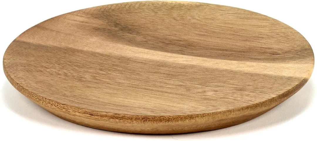 Serax Houten Bord Dunes S - 14,8 cm - 3 Stuks