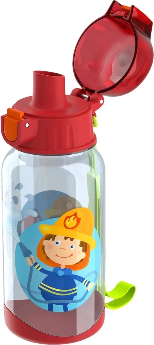 Haba Drinkfles Brandweer 340ml - Multicolor