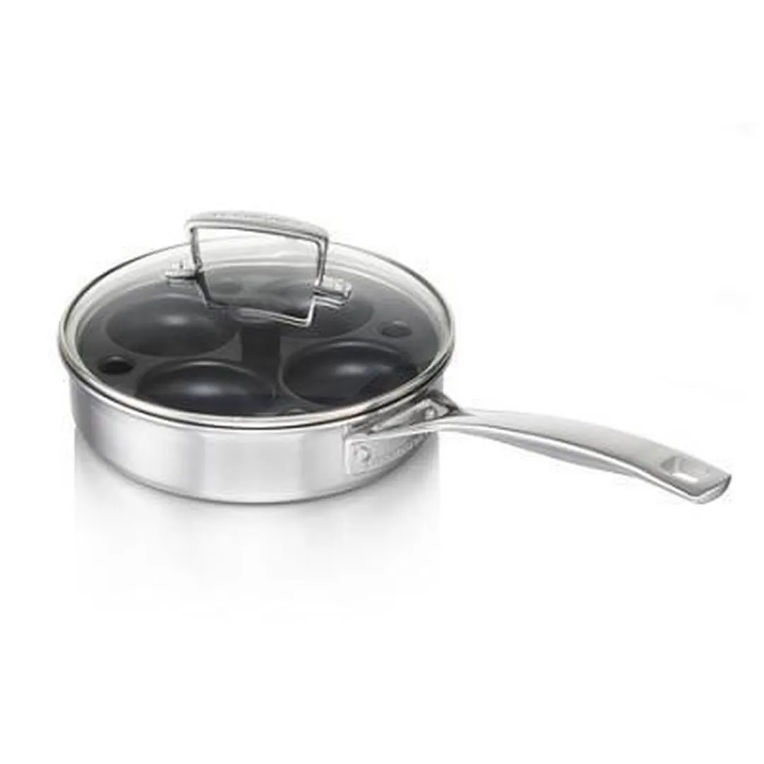 Le Creuset RVS Pocheerpan 20cm