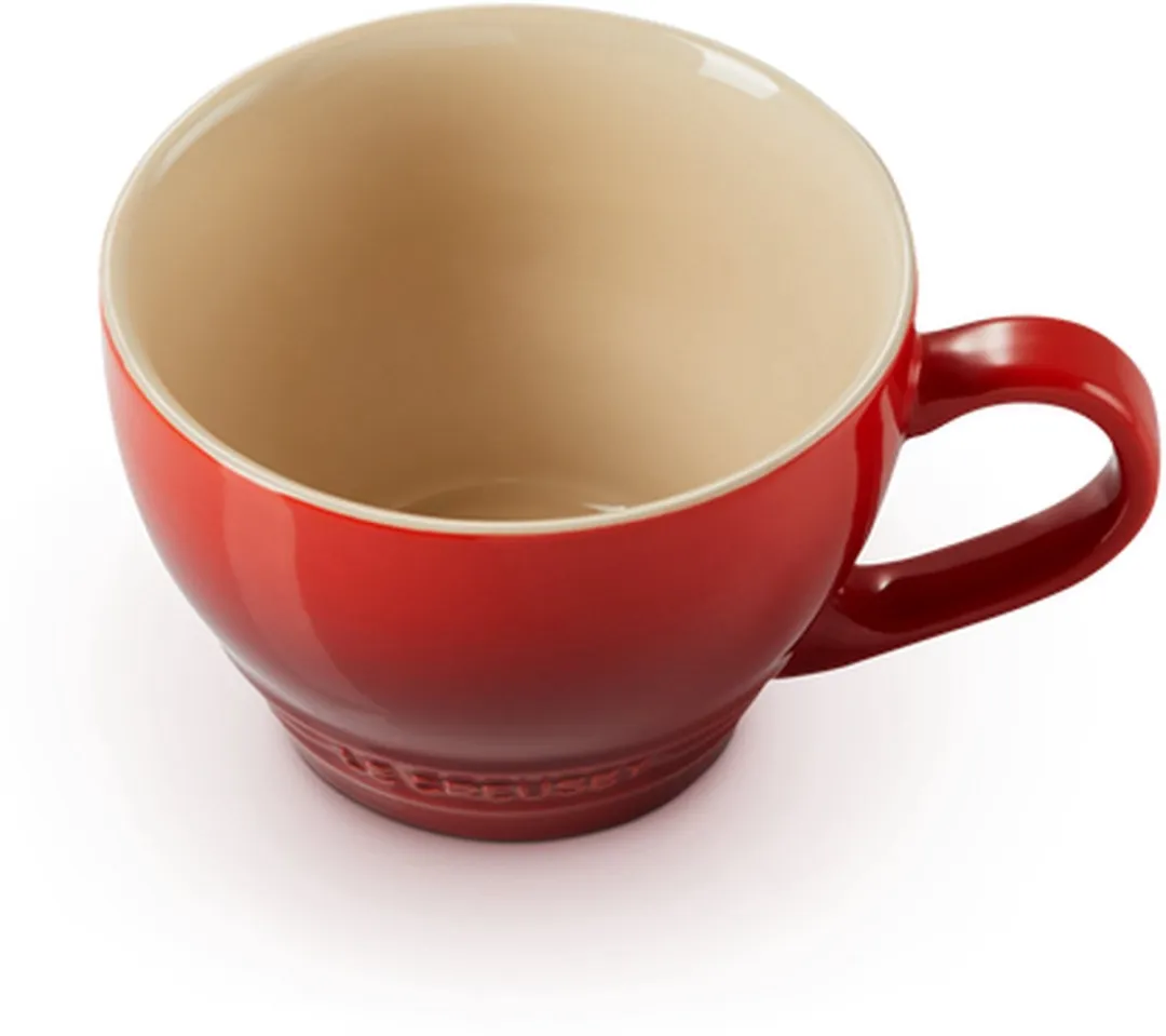 Le Creuset Cappuccino Mok 0,4L - Kersenrood