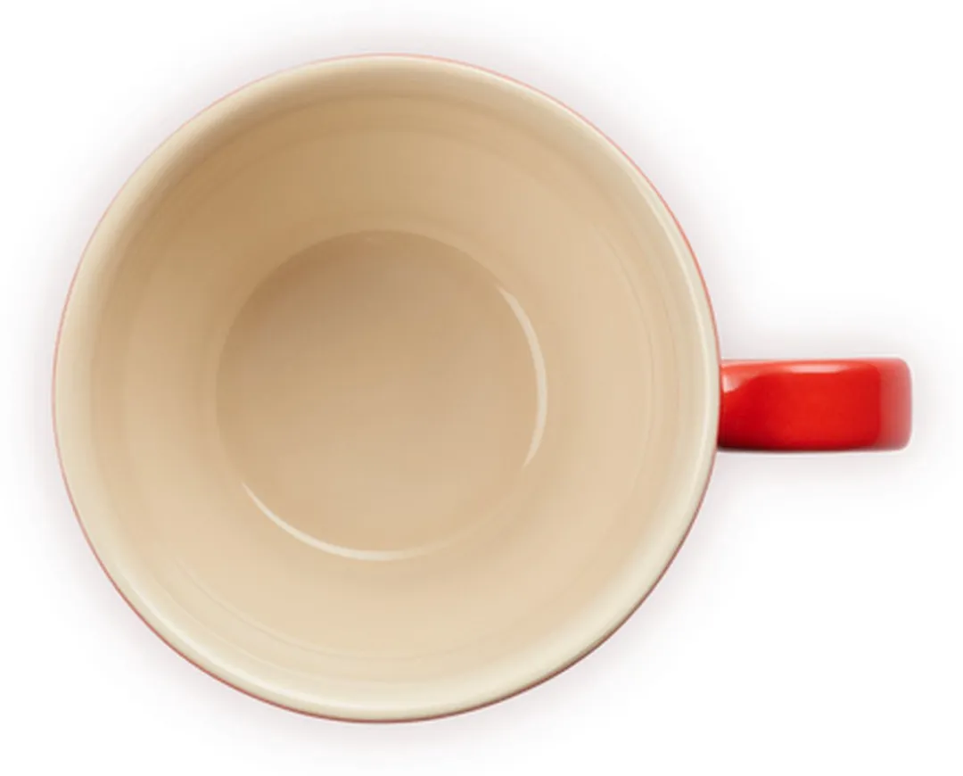 Le Creuset Cappuccino Mok 0,4L - Kersenrood