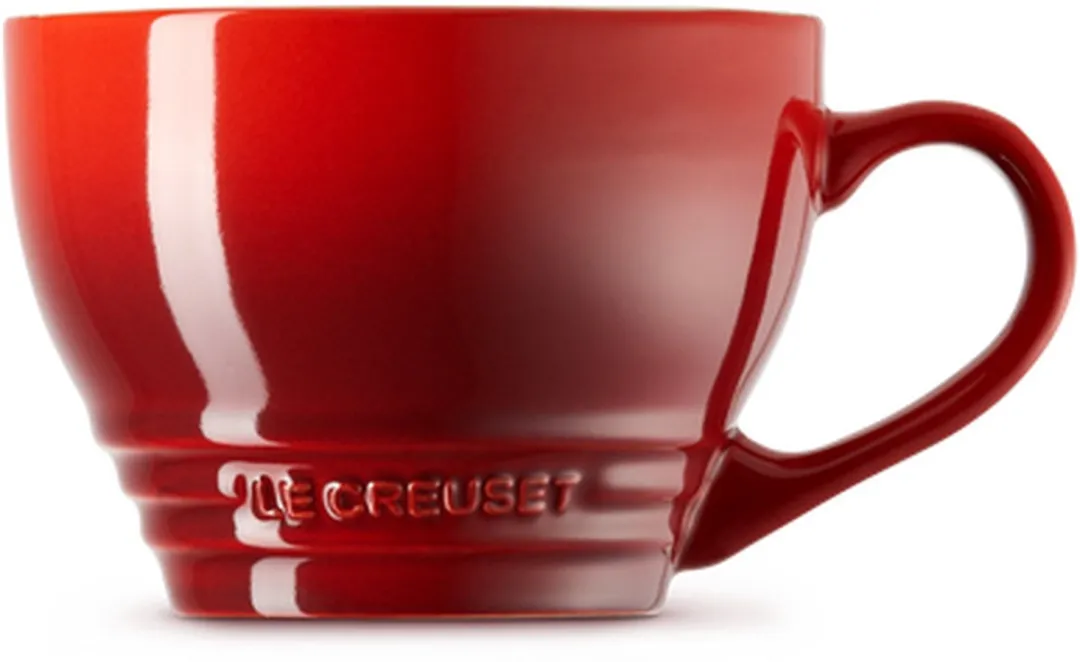 Le Creuset Cappuccino Mok 0,4L - Kersenrood