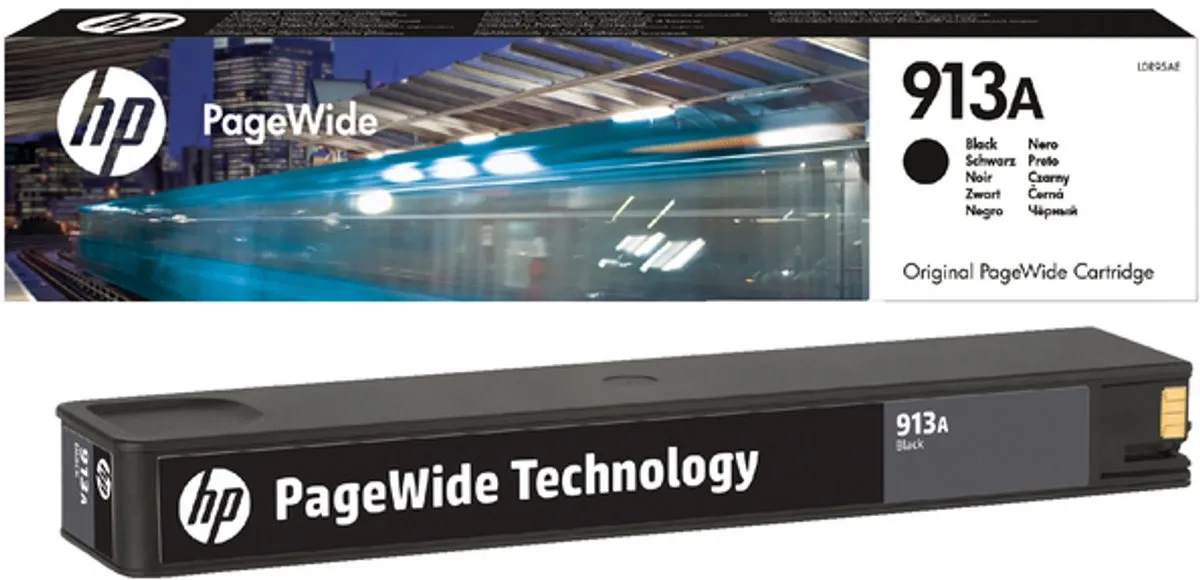 HP 913A PageWide Inktcartridge Zwart - 3500 pagina's