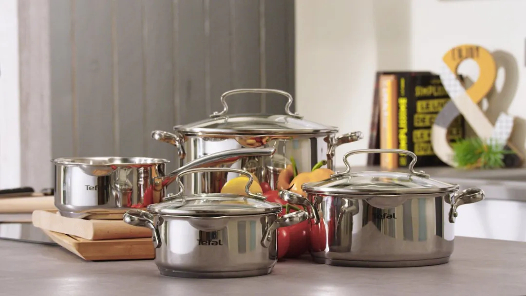Tefal Duetto+ Pannenset G719S7 - 4-delig - Inductie - Zilver