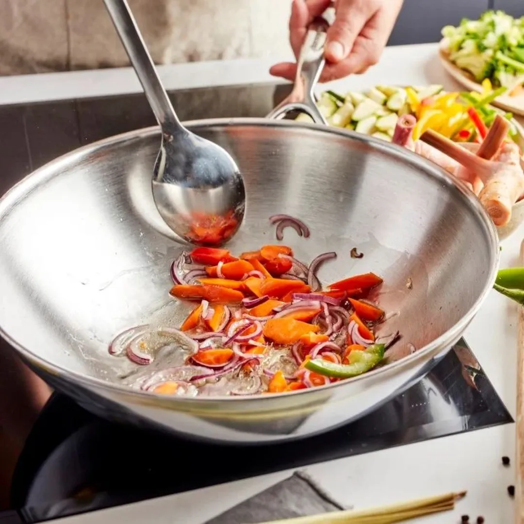 Demeyere Specialties Wok 30cm - 3L - Zilver