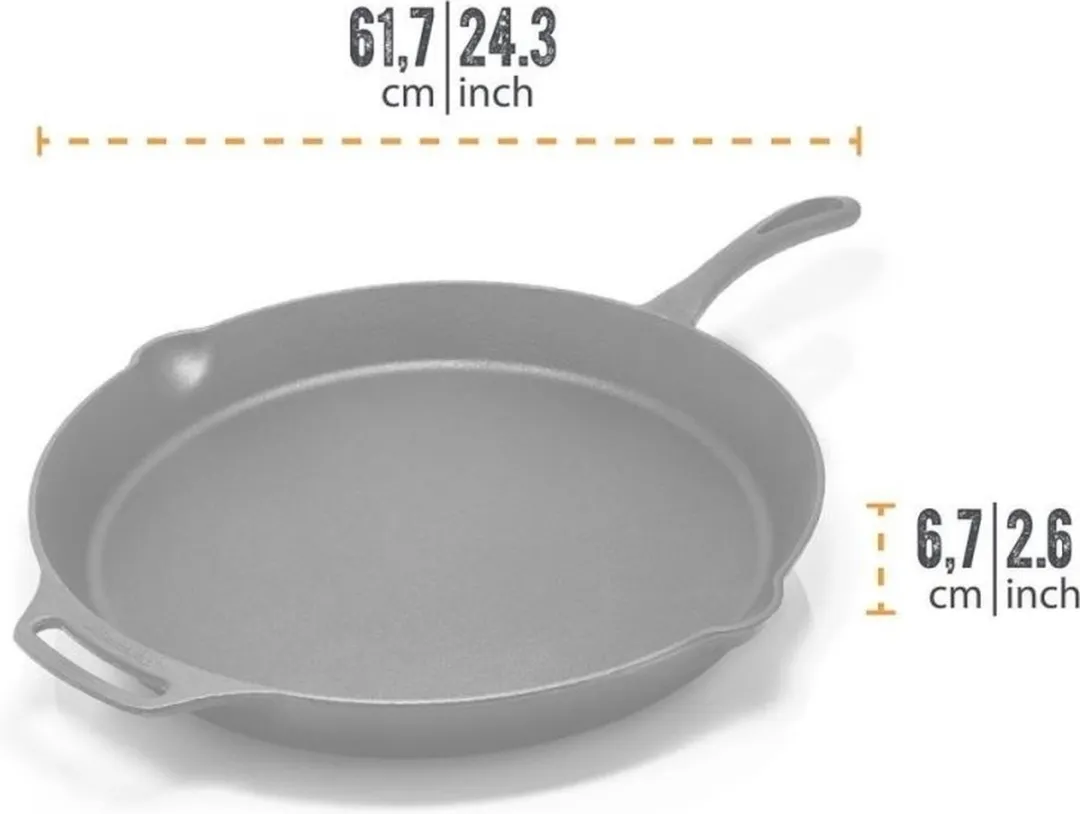 Petromax FP40-T Gietijzeren Skillet 40cm - Zwart