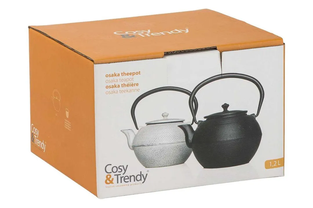 Cosy&Trendy Shinto Theepot Gietijzer 1,2L - Grijs