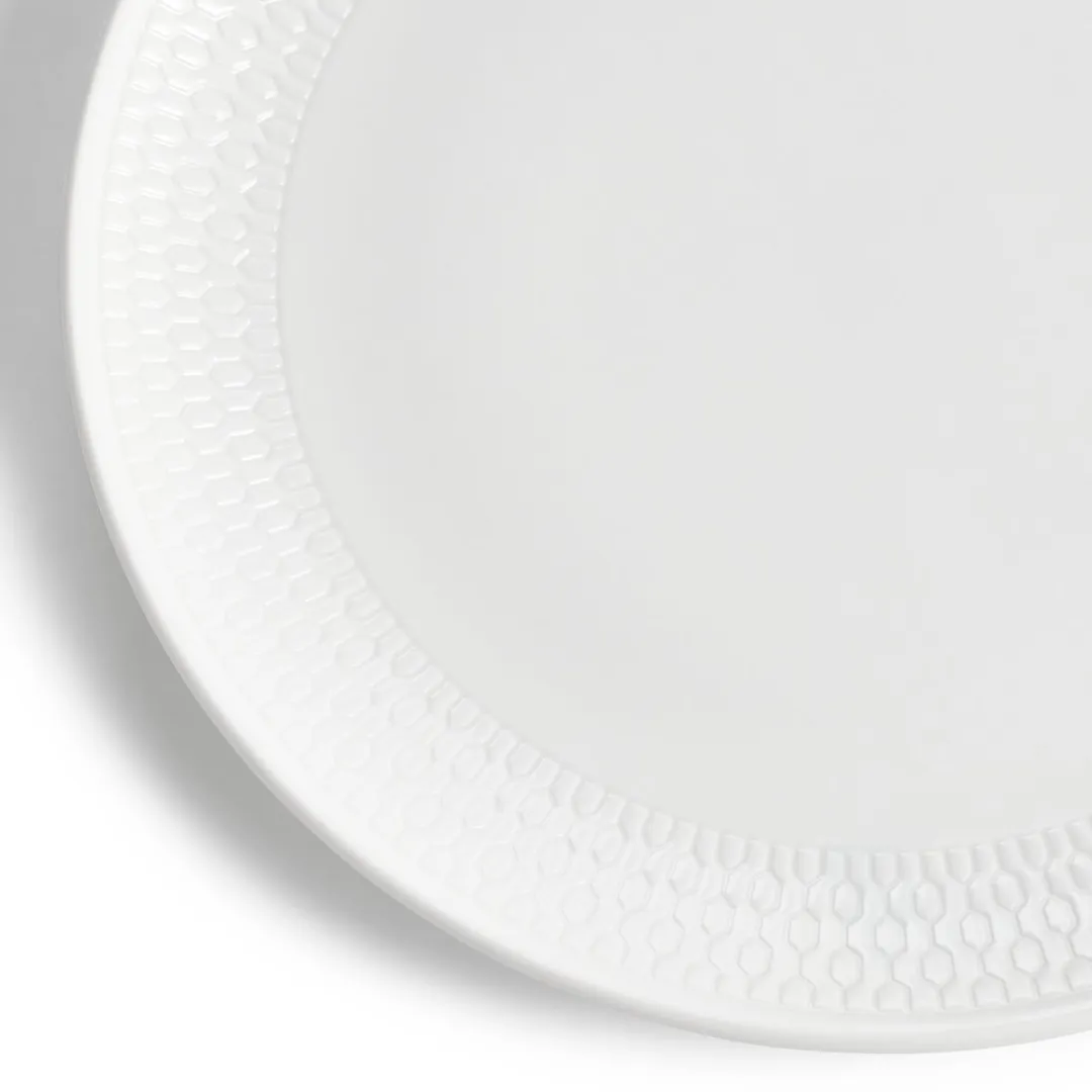 Wedgwood Gio Diep Bord 23cm - Wit