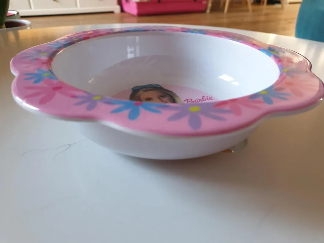 Barbie Kinderbordje - 13cm - Roze