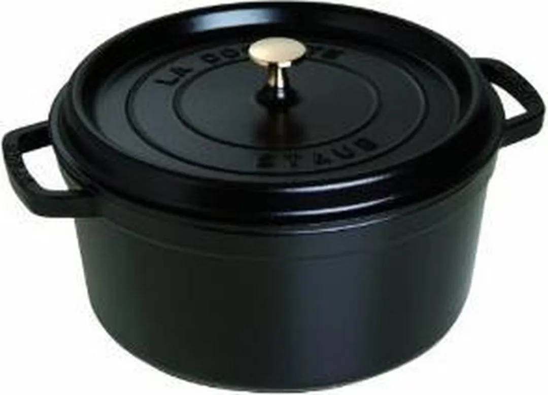 Staub Braadpan Zwart