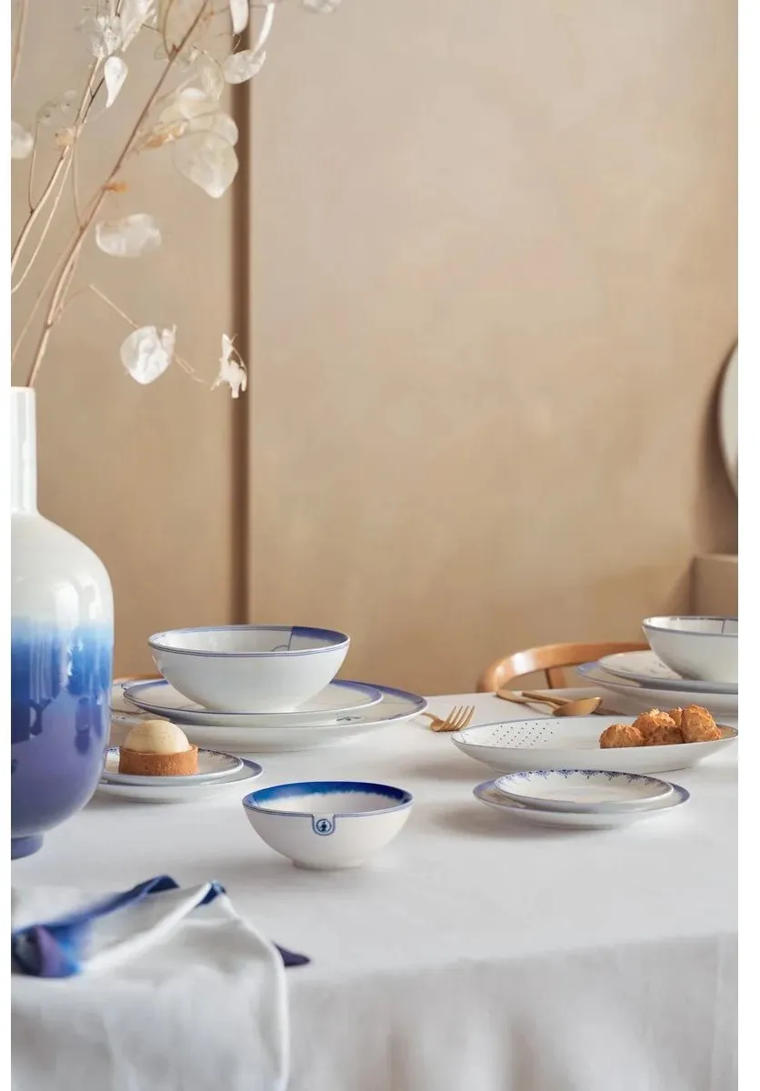 Pip Studio Pip & The Blue Bird Kom 12cm - Wit