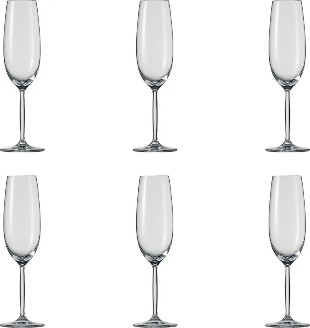 Schott Zwiesel Diva Champagneflûtes 0,22L - Set van 6 - afbeelding 6 van 6