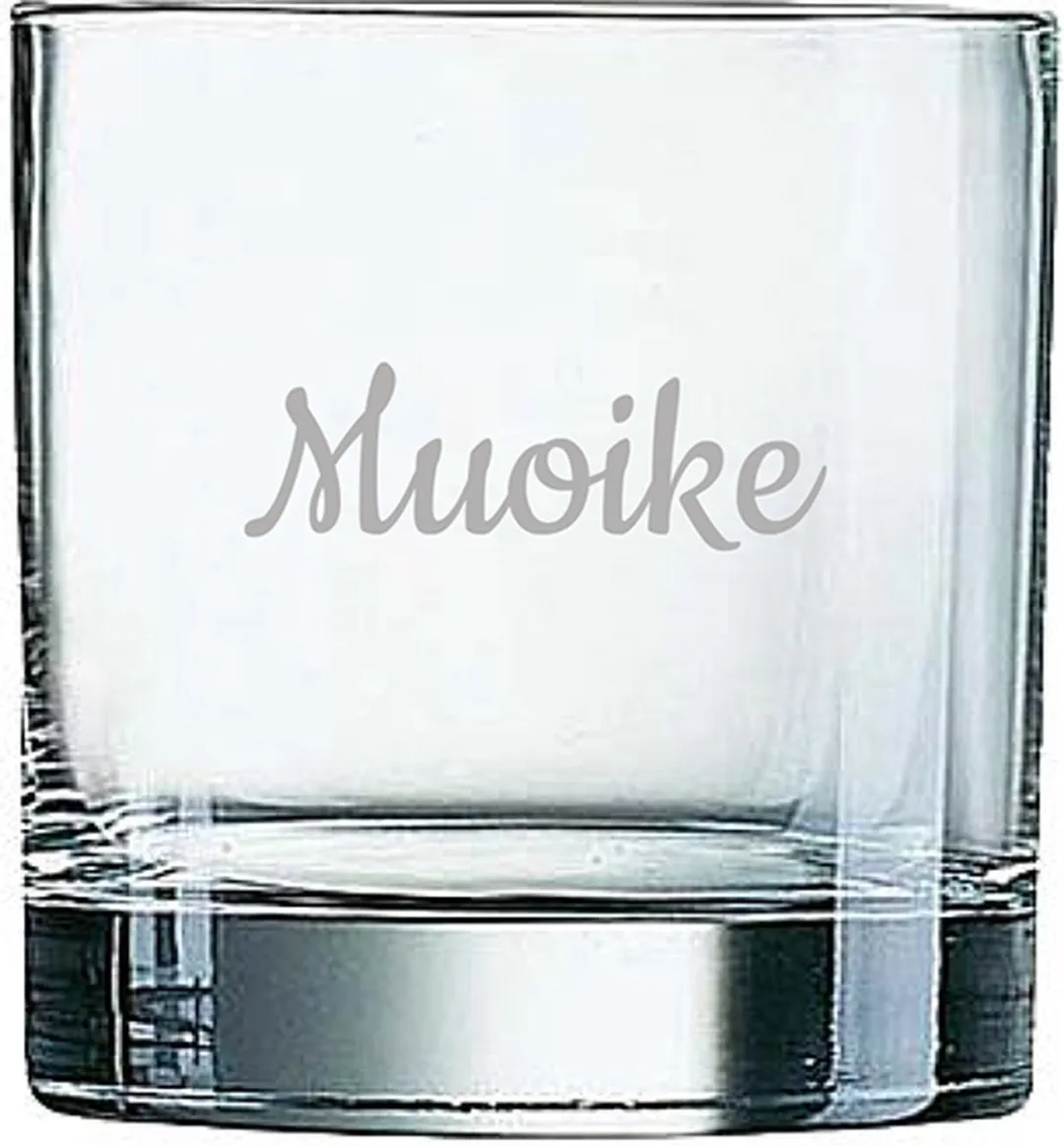 Arcoroc Muoike Gegraveerd Whiskeyglas 38cl