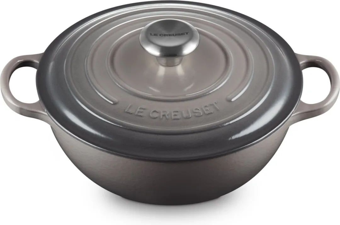 Le Creuset Marmite Braad/Stoofpan 28cm Flint