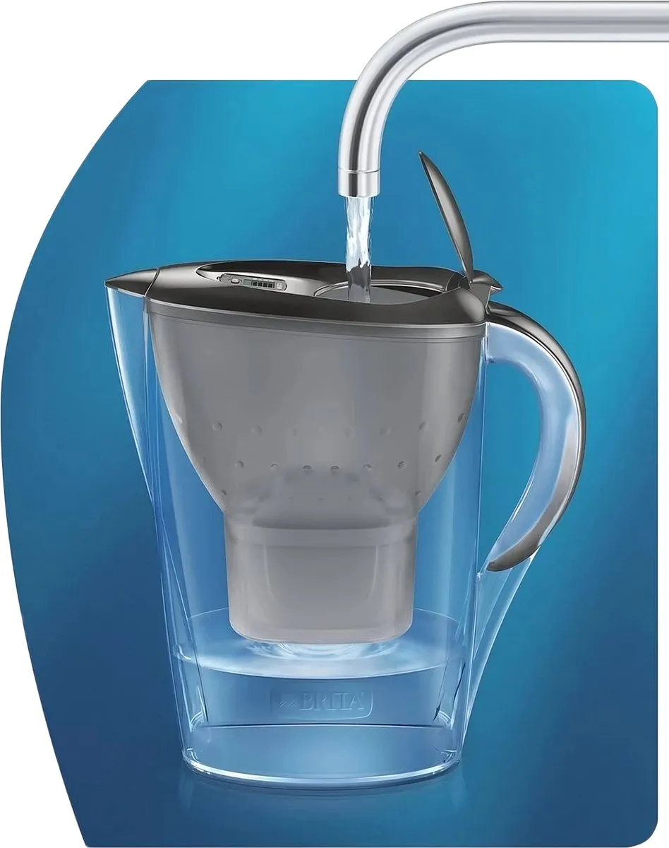 BRITA Marella Cool Memo Waterkoker 2,4L - Grafiet - Maxtra Pro Filter
