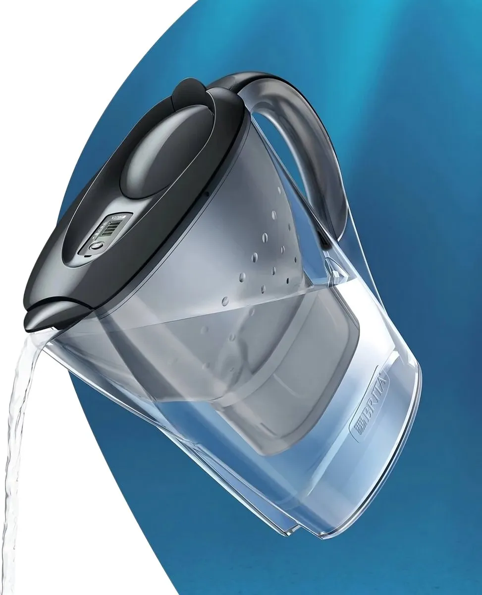 BRITA Marella Cool Memo Waterkoker 2,4L - Grafiet - Maxtra Pro Filter