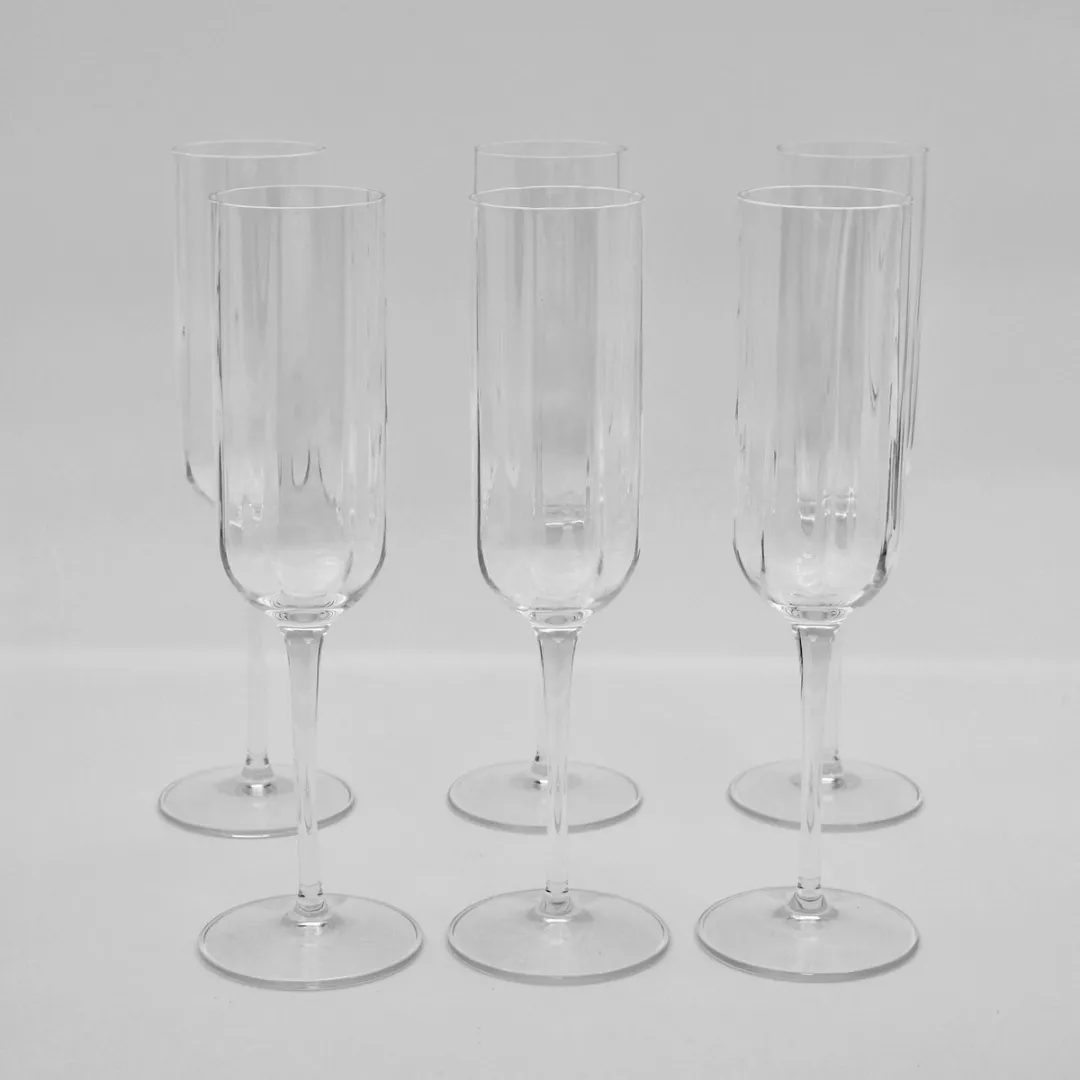 Luigi Bormioli Jazz Champagneglas 21cl - 6 Stuks