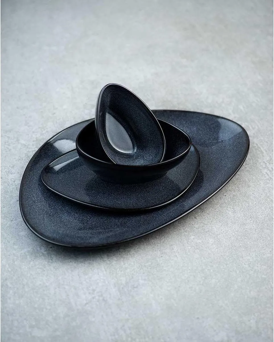 Cosy&Trendy Zwart Granieten Kommetje Ø14cm