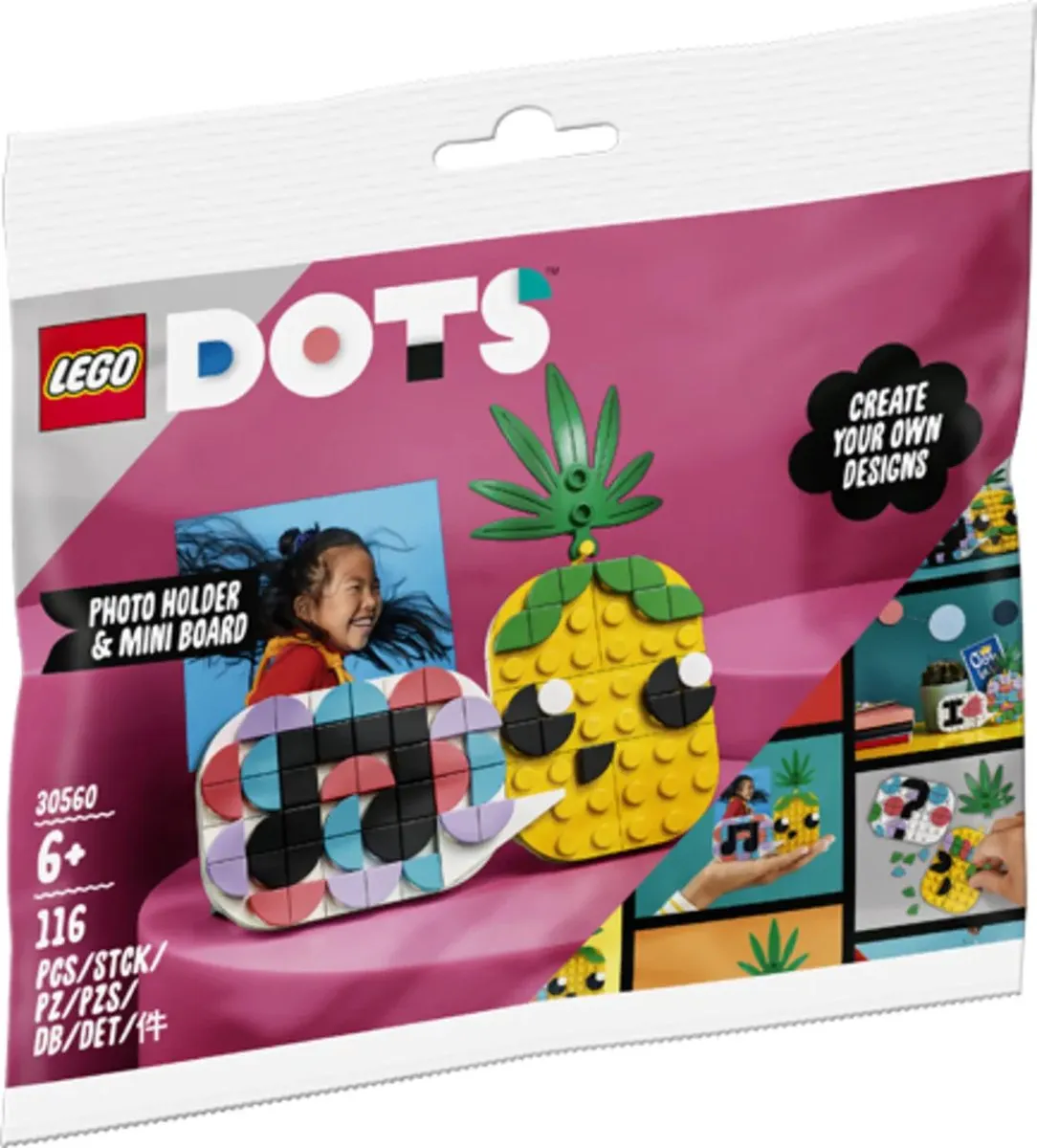 LEGO Dots 30560 Fotohouder & Minibord - 116 Stuks - Meerkleurig