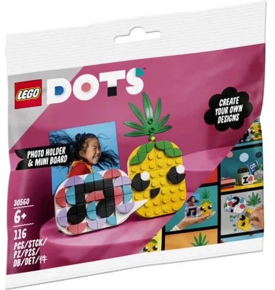 LEGO Dots 30560 Ananas Fotohouder en Minibord (Polybag)