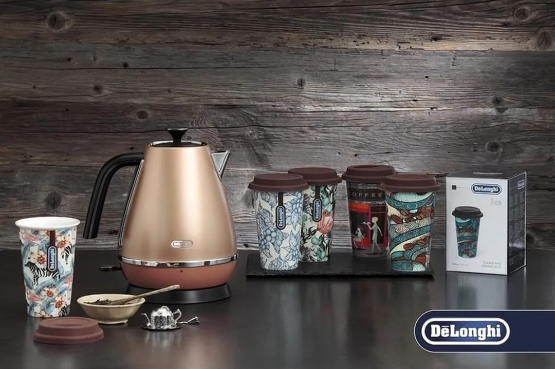 De'Longhi DLSC067 Keramisch Koffiekan - 300ml - Meerkleurig