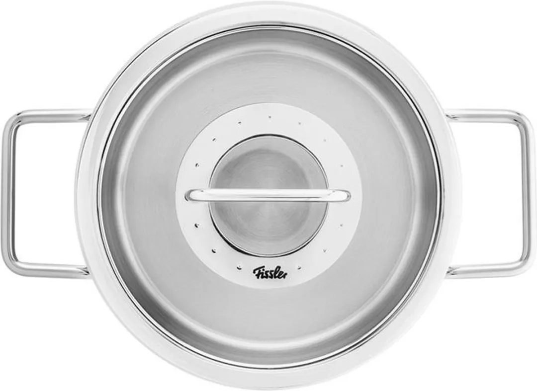 Fissler Pure Kookpan 6.3L - Ø24cm - Rvs Deksel
