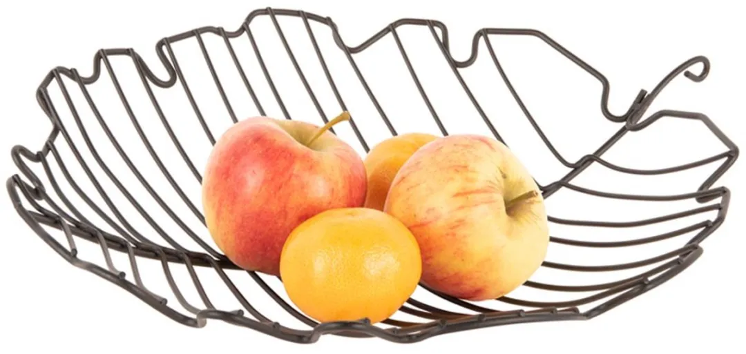 Present Time Fruit Basket Leaf Medium