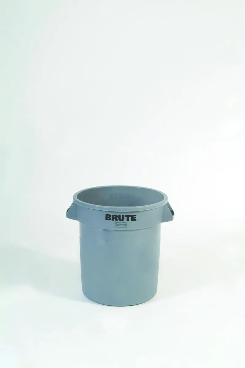 Rubbermaid Brute L639 Afvalbak 38L - Grijs - afbeelding 6 van 6