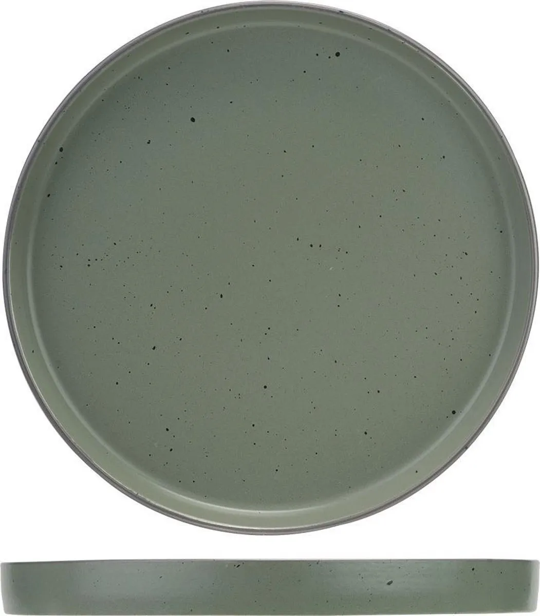 Cosy&Trendy Copenhague Mist Groen Plat Bord Ø25cm