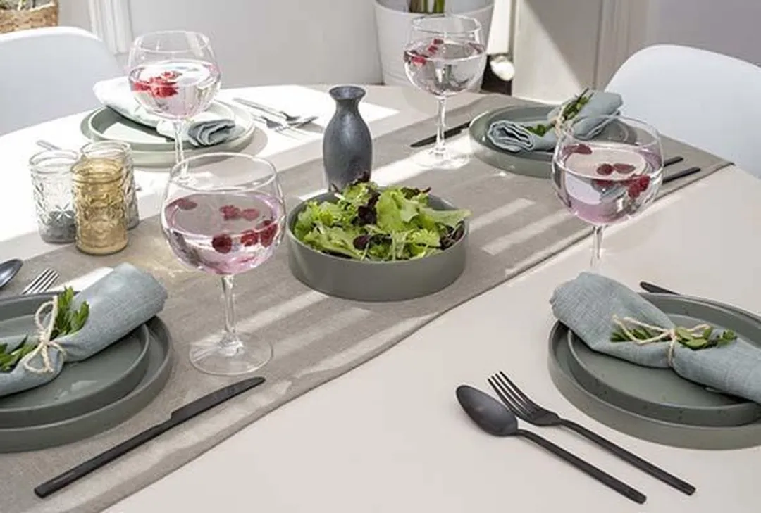 Cosy&Trendy Copenhague Mist Groen Plat Bord Ø25cm