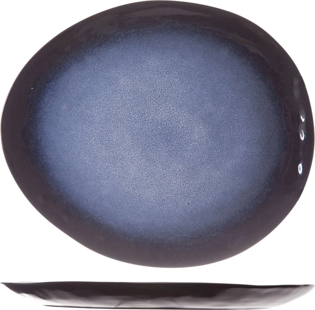 Cosy&Trendy Sapphire Plat Bord - 27,5x23cm - Blauw