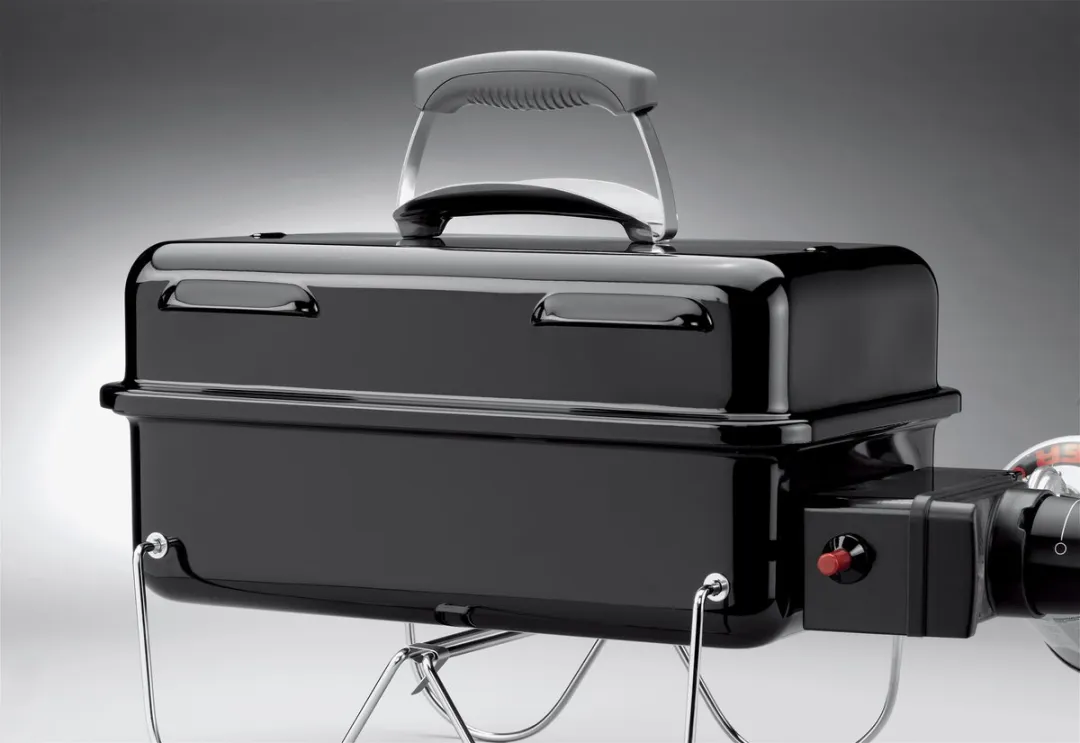 Weber Go-Anywhere Barbecue - 1 Brander - 4 Hamburgers - Zwart - afbeelding 6 van 6