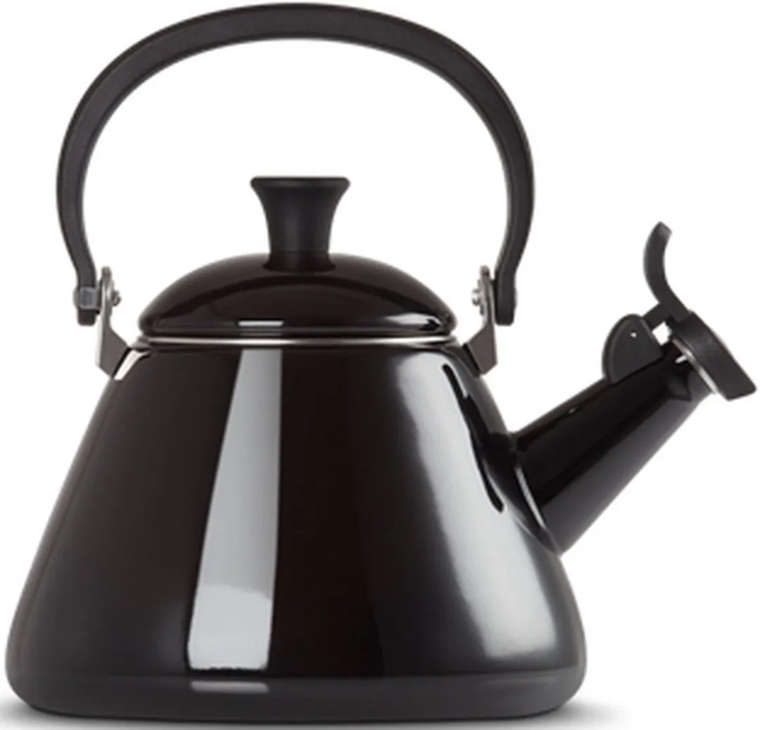 Le Creuset Fluitketel Kone 1.6L - Ebbenzwart - Inductiegeschikt