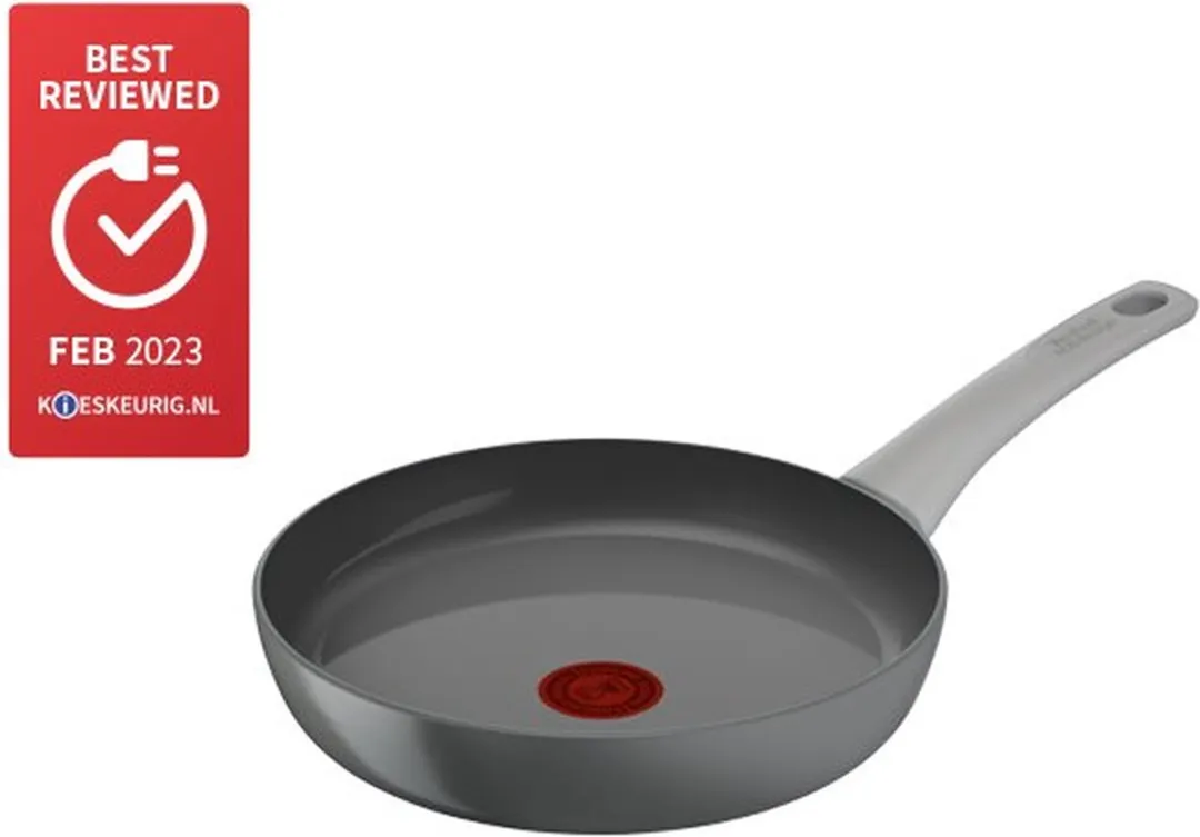 Tefal Renew ON Koekenpan 24cm - Keramisch - Grijs
