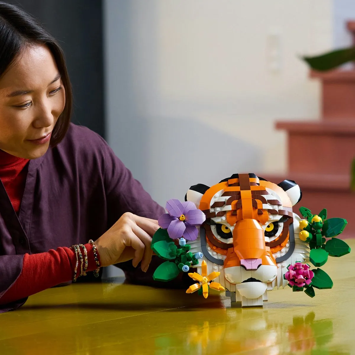 LEGO Art De Faunacollectie Tijger 31217 - 744 Stukken