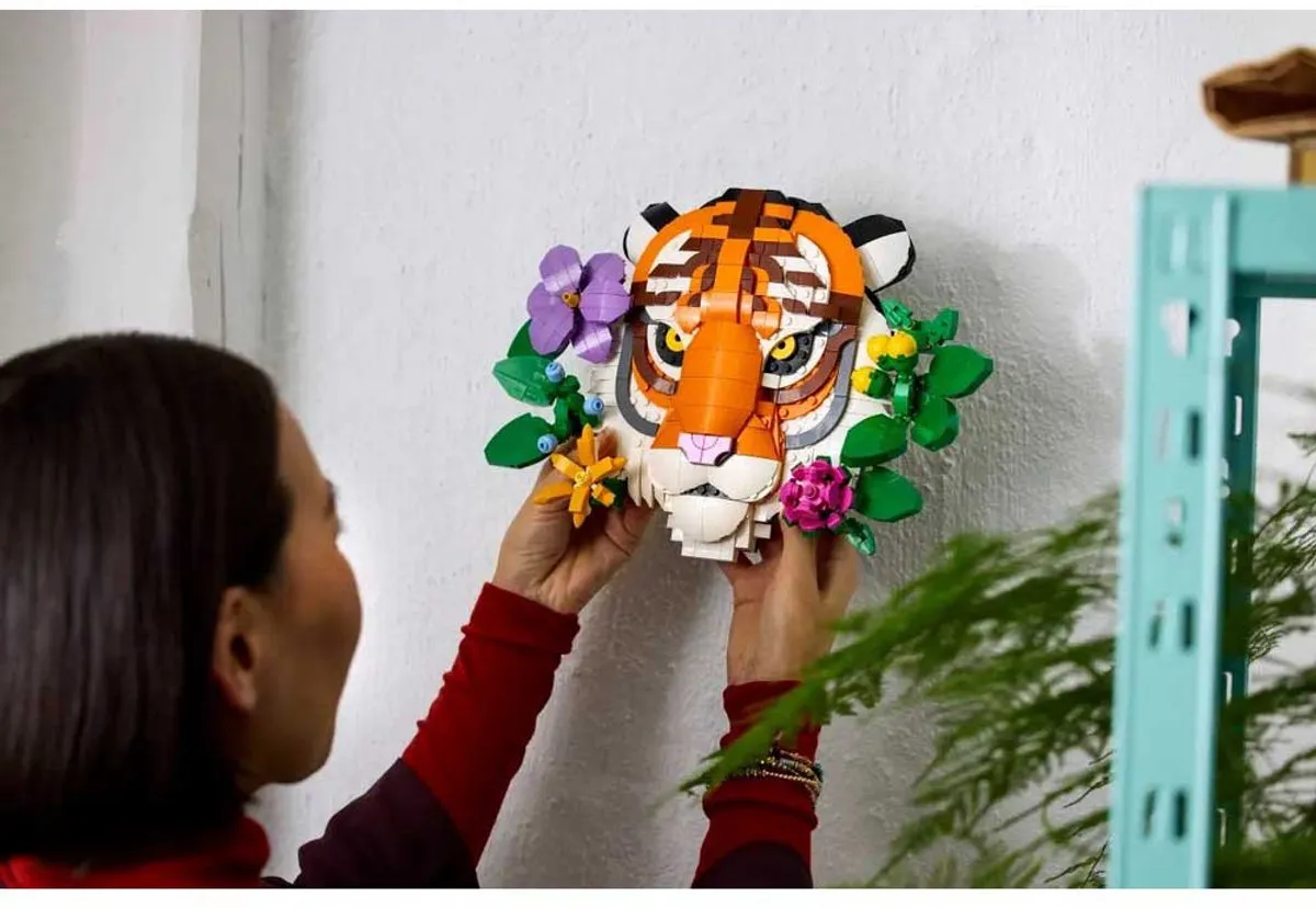 LEGO Art De Faunacollectie Tijger 31217 - 744 Stukken - afbeelding 6 van 6