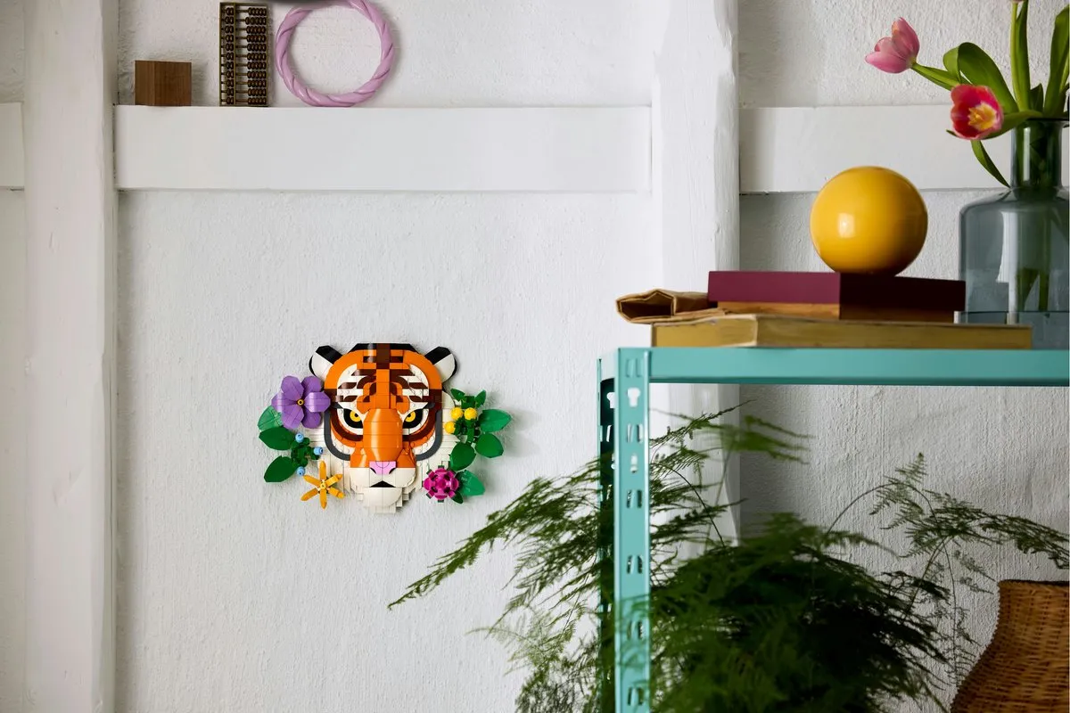 LEGO Art De Faunacollectie Tijger 31217 - 744 Stukken