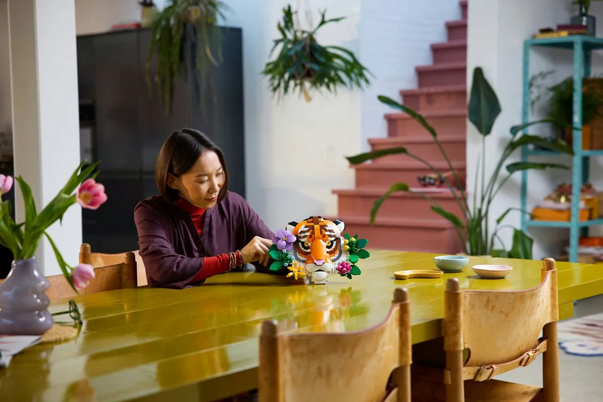 LEGO Art De Faunacollectie Tijger 31217 - 744 Stukken