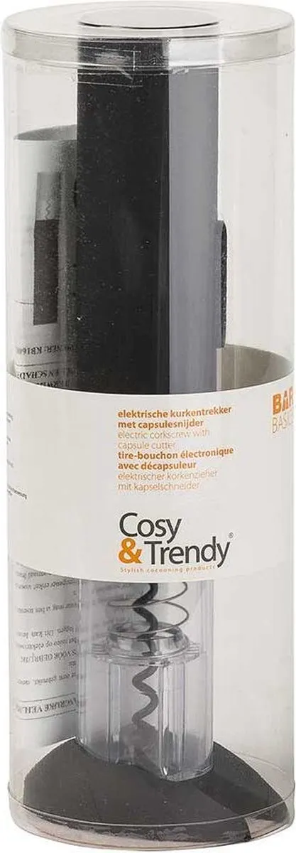 Cosy&Trendy Elektrische Kurkentrekker - Zwart - 2 Stuks