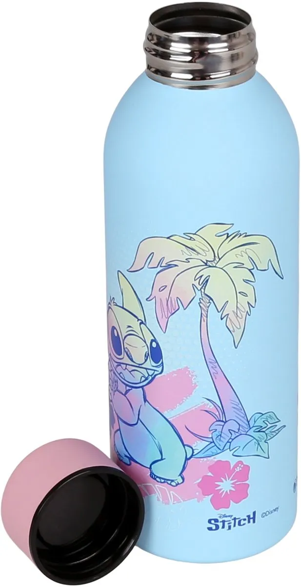 Disney Stitch Thermosfles 500ml - Blauw