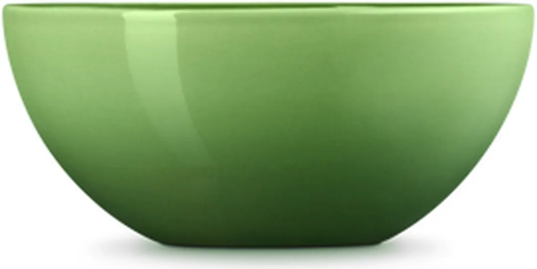 Le Creuset Aardewerken Snackschaaltjes Bamboo Green - 4 Stuks 12cm