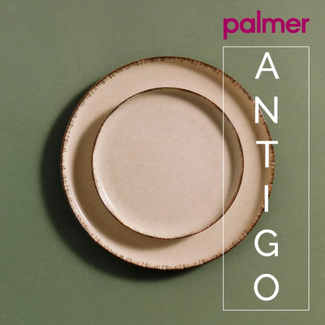Palmer Antigo Bordenset - 2 Stuks ø19cm - Crème