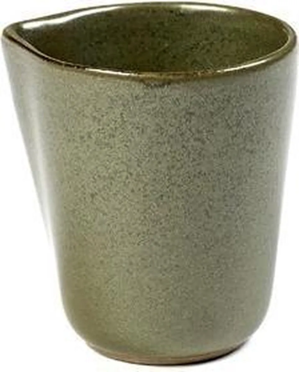 Serax Sergio Herman Surface Melkkannetje S Camogroen 6cm