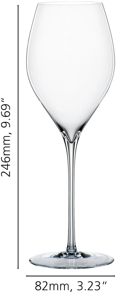 Spiegelau Party Champagneglas Set 6x 45cl - Transparant