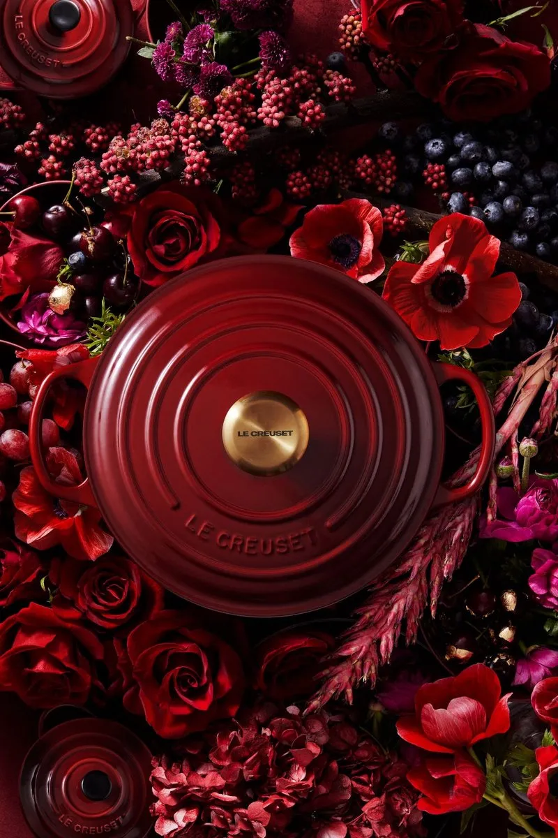 Le Creuset Braadpan Rhone - 4.1L - 26cm - Garnet - afbeelding 6 van 6