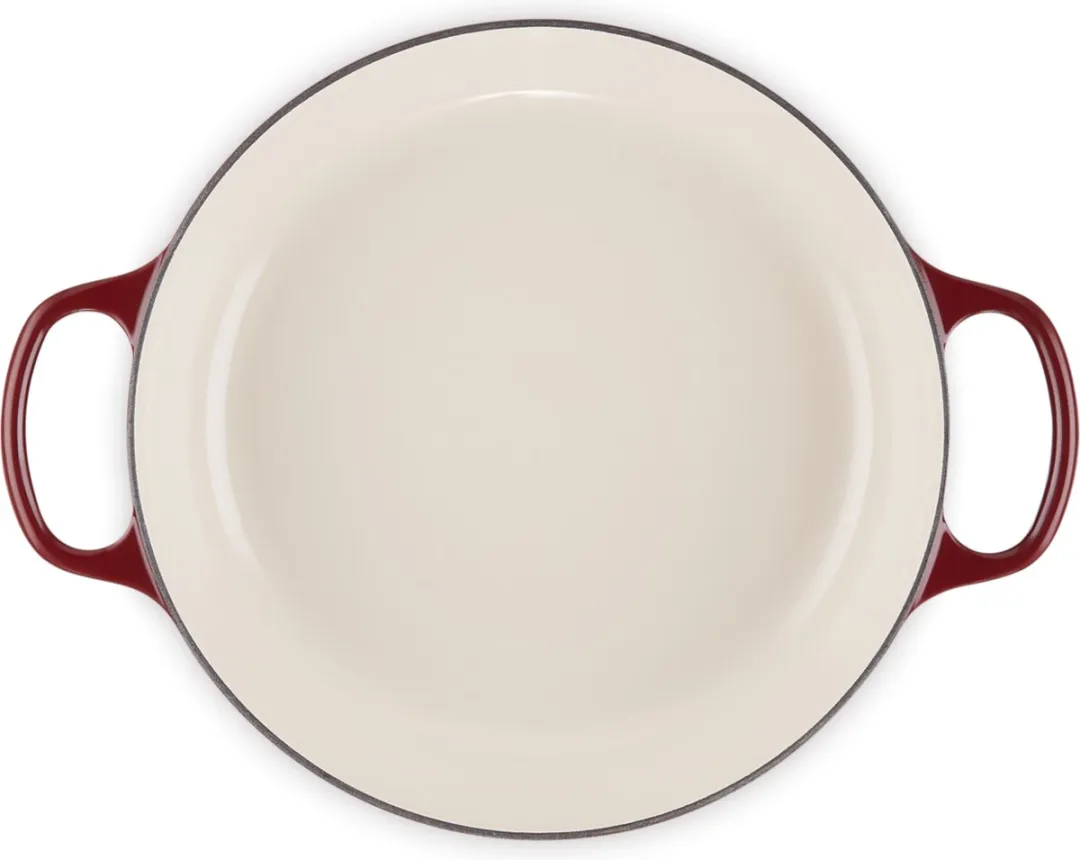 Le Creuset Braadpan Signature Garnet Ø30cm - 3,5L - afbeelding 6 van 6
