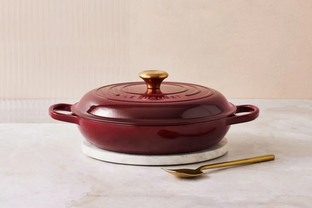 Le Creuset Braadpan Signature Garnet Ø30cm - 3,5L
