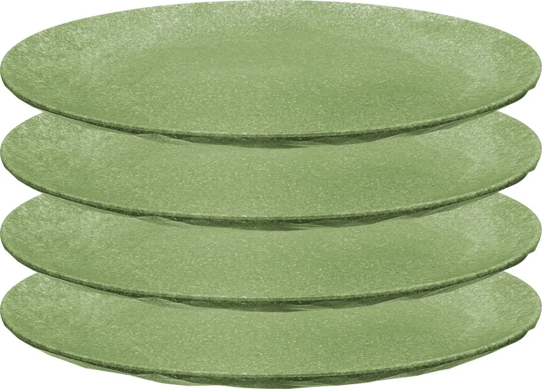 Koziol Club Plate Groen 26cm - 4 Stuks