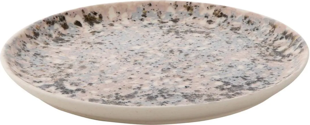 Palmer Bord Confetti 21.5cm Roze Stoneware