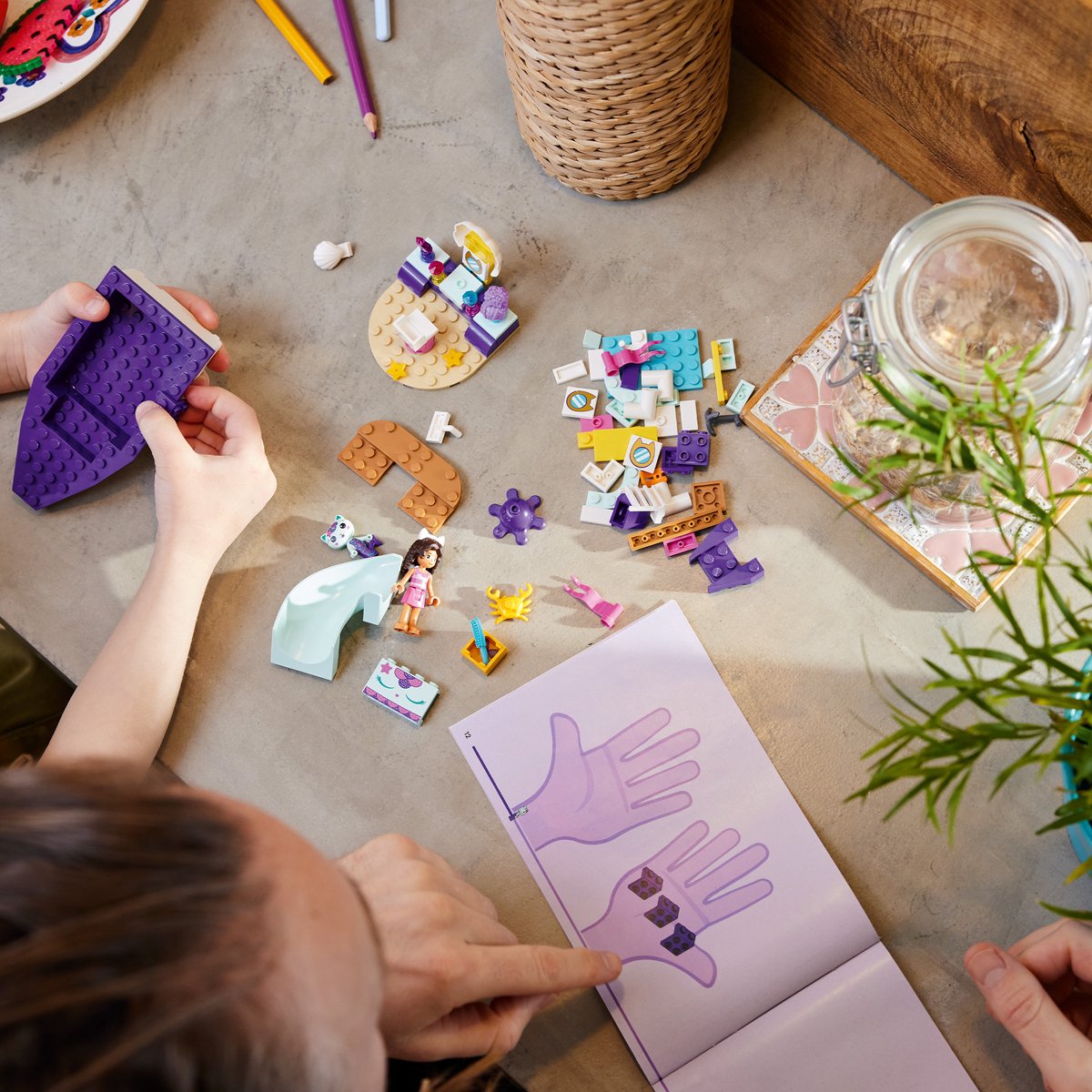 LEGO Gabby's Dollhouse Vertroetelschip van Gabby en Meerminkat - 10786